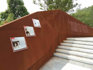 淅川耐候钢挡土墙